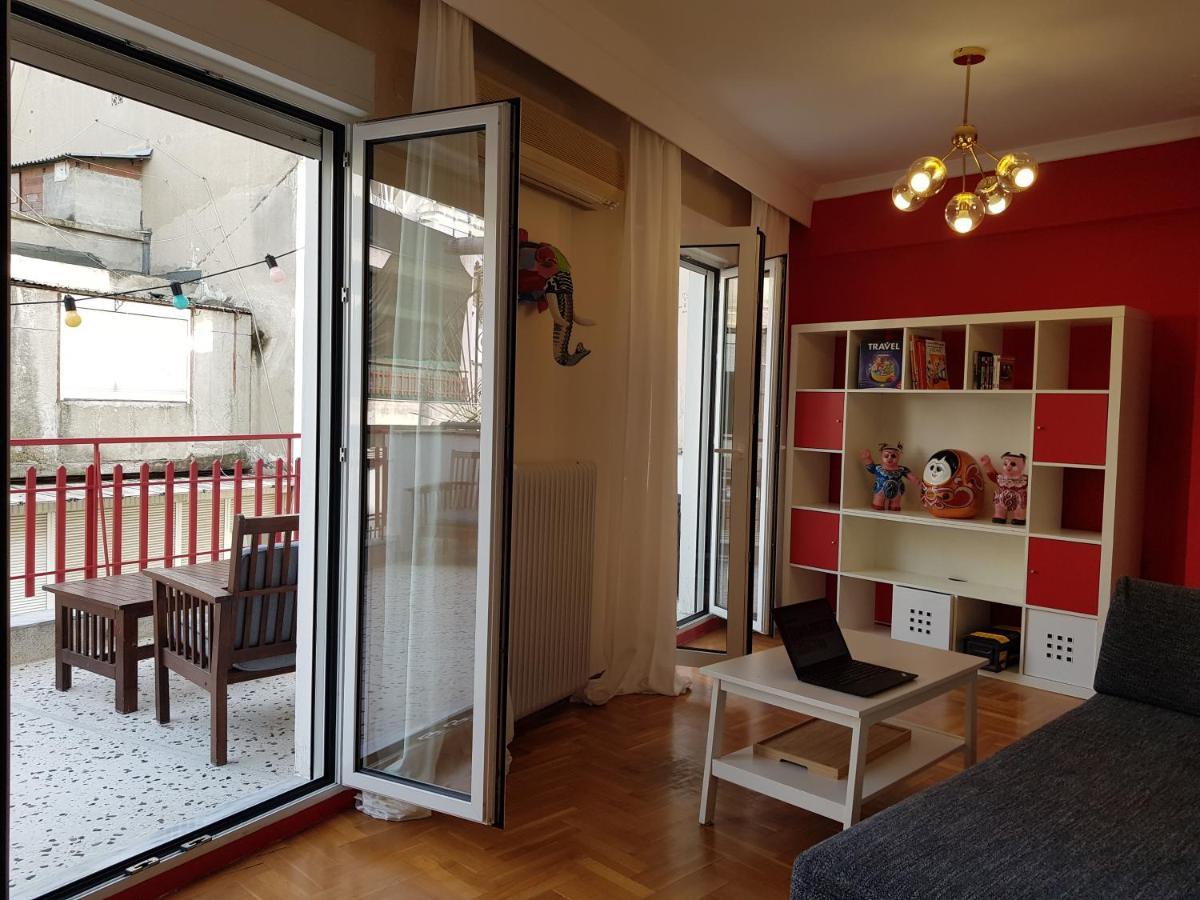 Quiet City Centre Apartment With Large Balcony Thessaloníki Eksteriør bilde